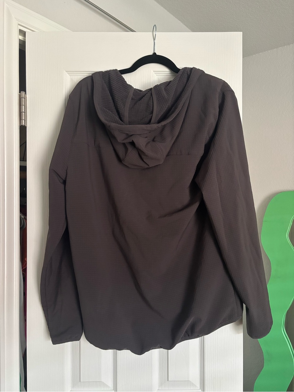 Prana Men's Brown Lightweight Hooded Zip Jacket - Picture 2 of 3
